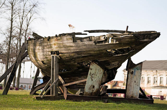 VAIZDAS. Štai kaip atrodo laivas „Tūro“, įrašytas į Lietuvos kultūros paveldo registrą. Vitos JUREVIČIENĖS nuotr.